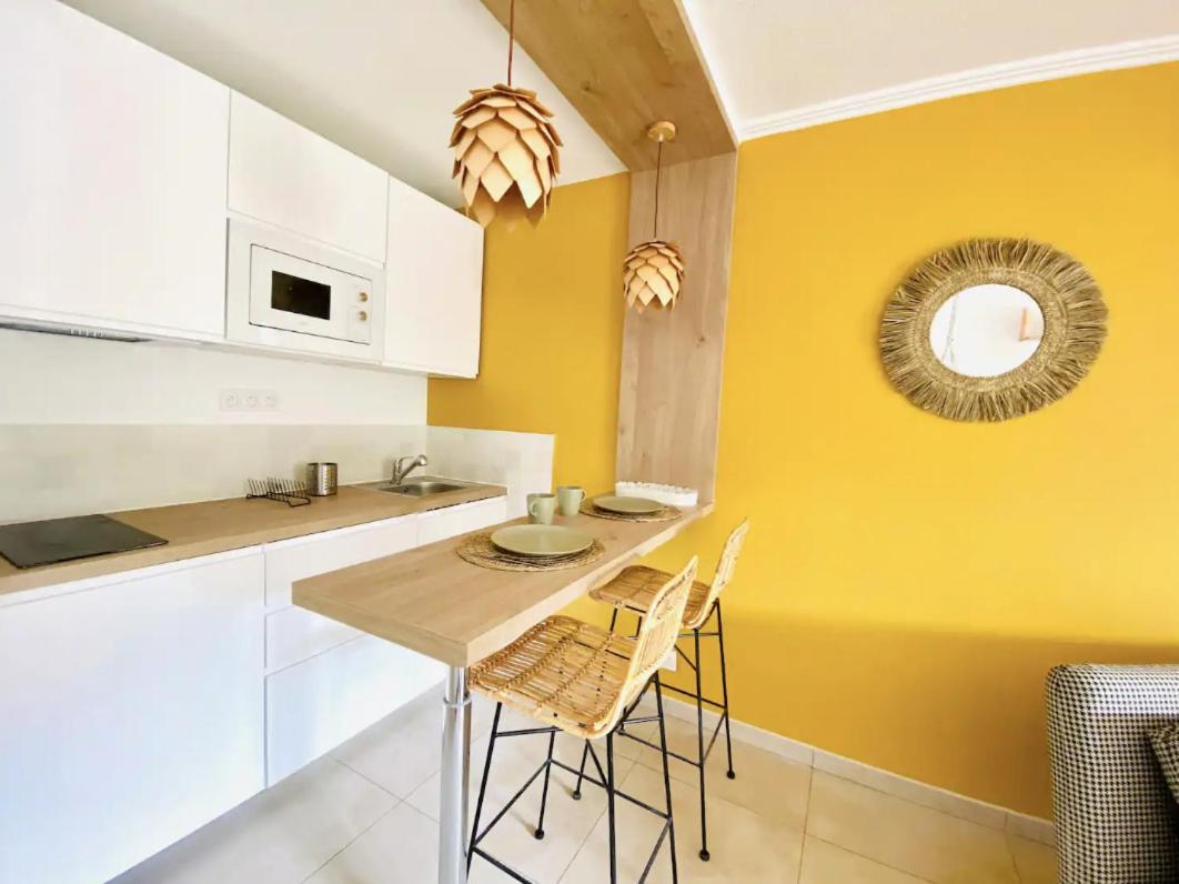 Studio Terrasse & Parking Gratuit En Residence Ним Экстерьер фото